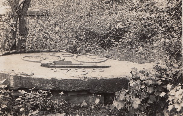 1790 datestone after Fire